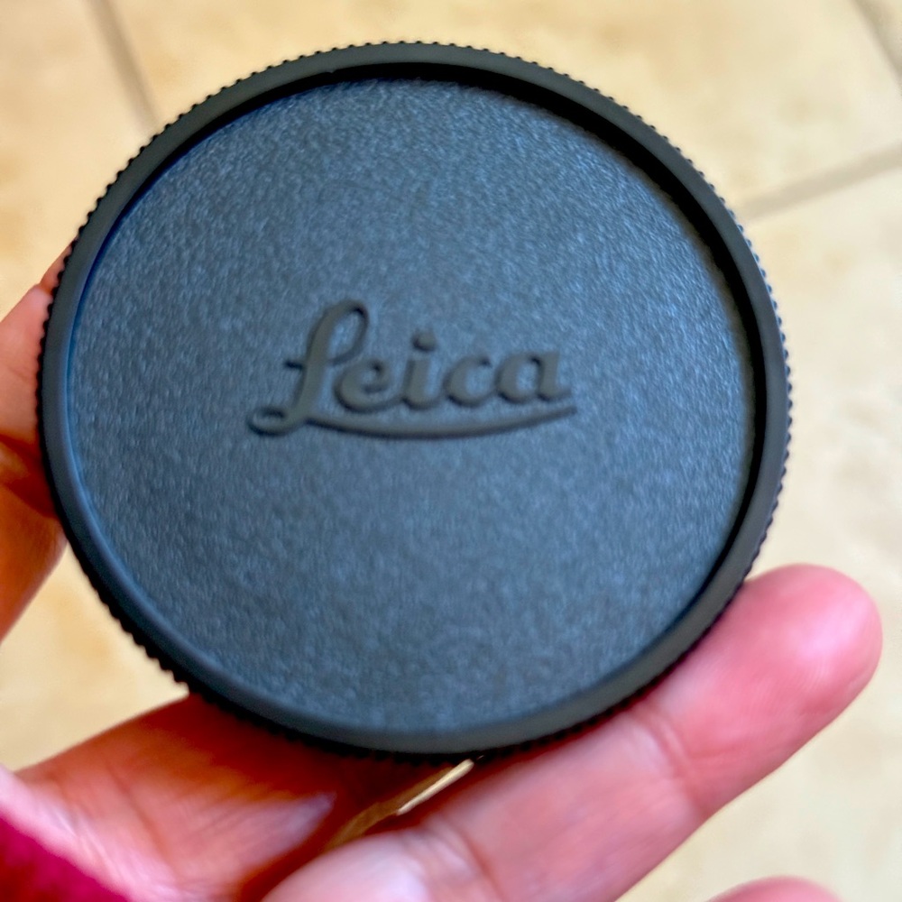 Leica M Rear Back Lens Cap Cover Protector Original. Made in Germany